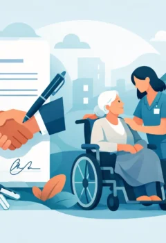 Vertragsgestaltung bei Pflegevermittlung sicher