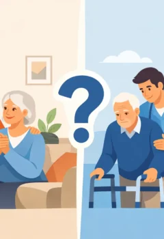 Betreuungskraft oder Pflegedienst: Was passt?