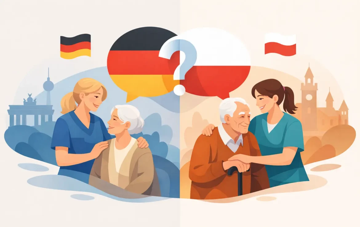 Deutschsprachige oder polnische Betreuungskraft?
