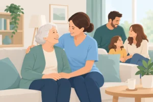 Familienentlastung durch häusliche Live-in-Betreuung