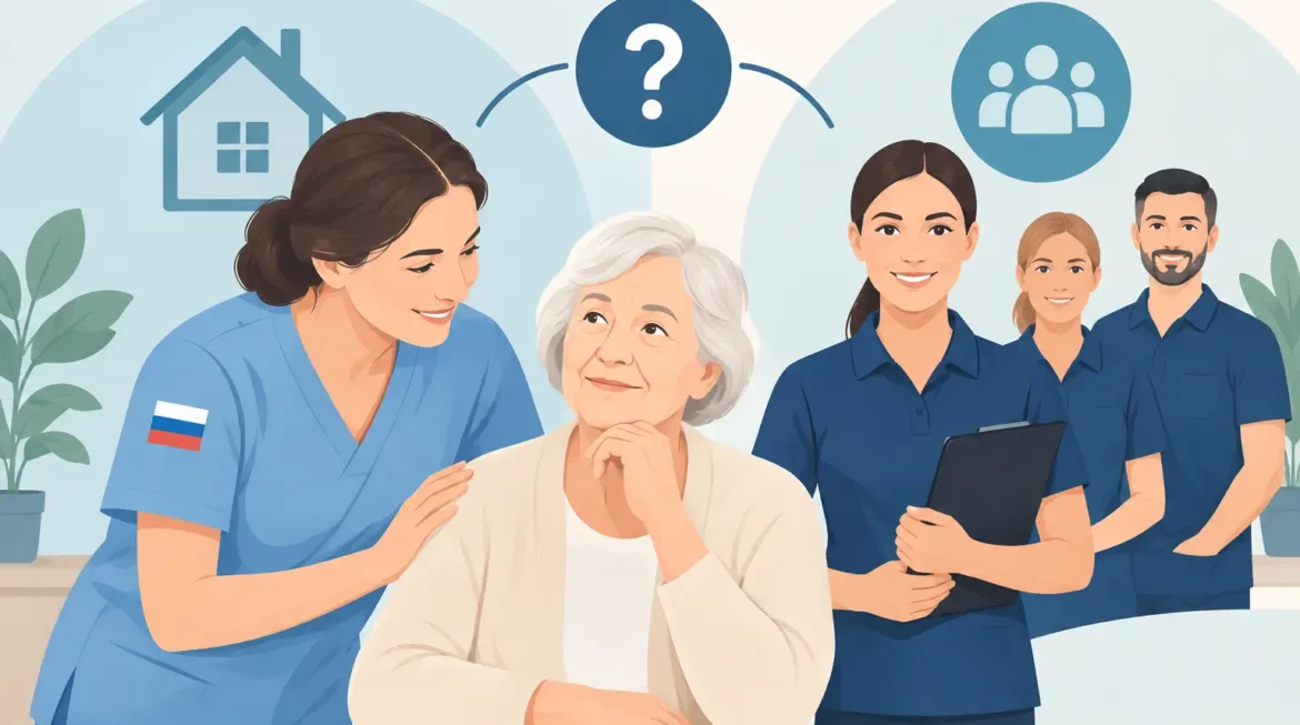 Osteuropäische Pflegekraft oder Pflegedienst?