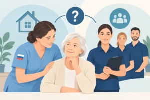 Osteuropäische Pflegekraft oder Pflegedienst?