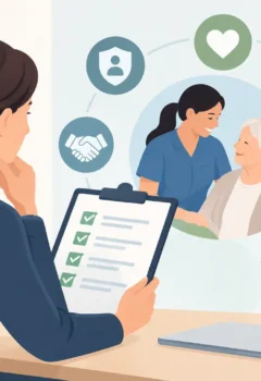Testkriterien für Betreuungsagenturen prüfen