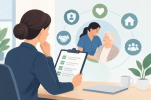 Testkriterien für Betreuungsagenturen prüfen